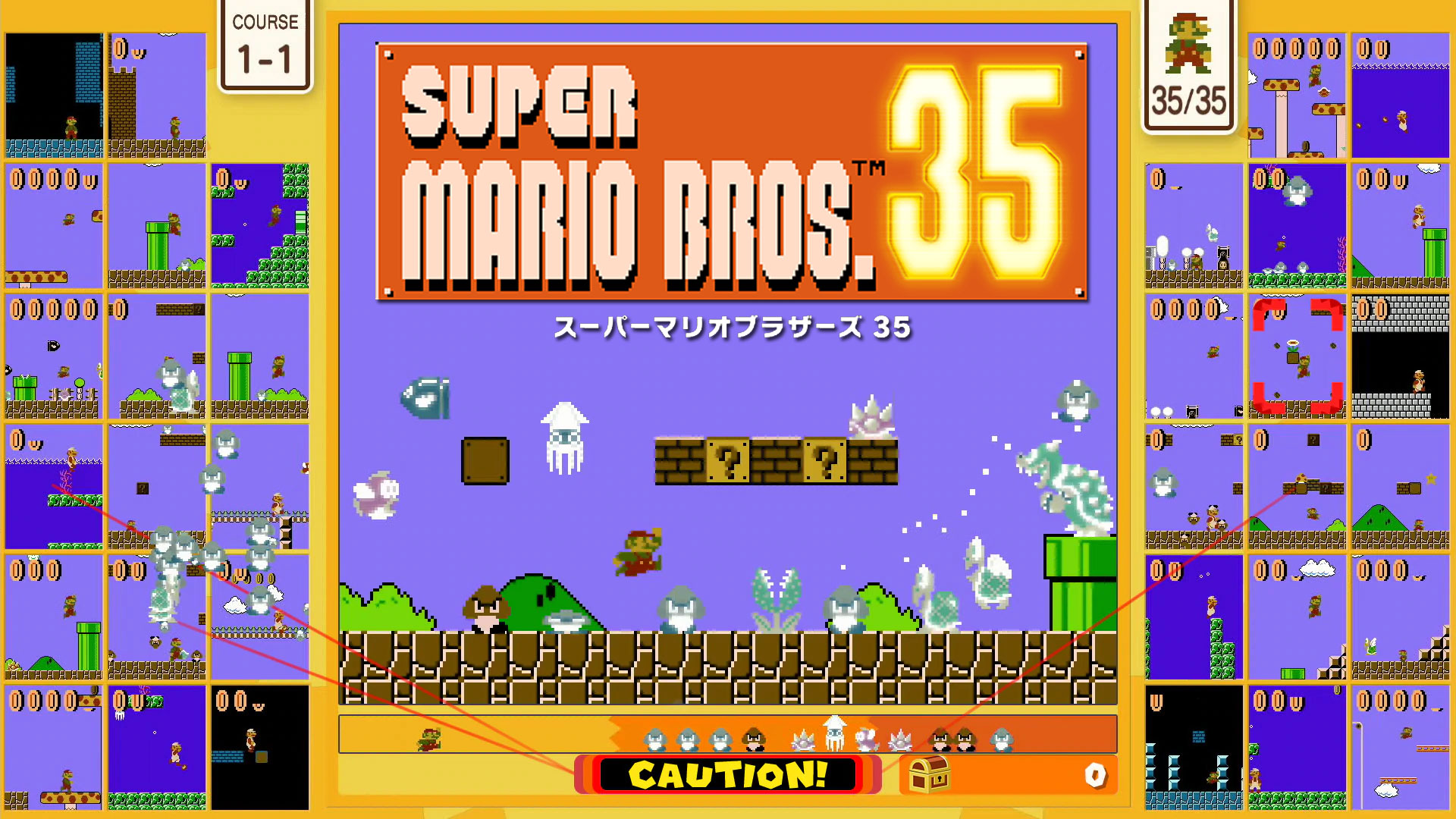 Super Mario Bros 35 コイン集めの頻出コース解説 げぇむはしりがき